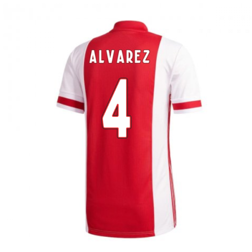 2020-2021 Ajax Adidas Home Shirt (Kids) (ALVAREZ 4)