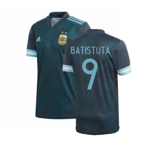 2020-2021 Argentina Away Shirt (Kids) (BATISTUTA 9)