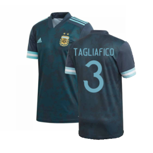 2020-2021 Argentina Away Shirt (Kids) (TAGLIAFICO 3)