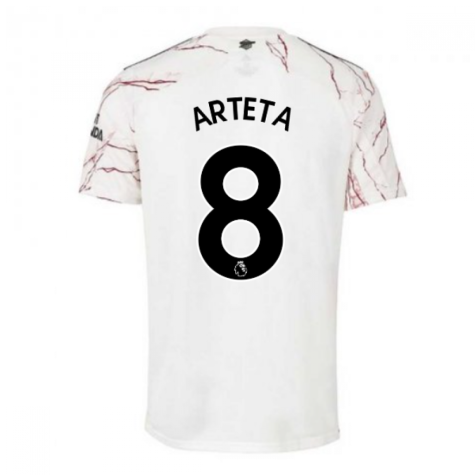 2020-2021 Arsenal Adidas Away Football Shirt (ARTETA 8)