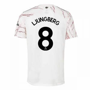 2020-2021 Arsenal Adidas Away Football Shirt (Kids) (LJUNGBERG 8)