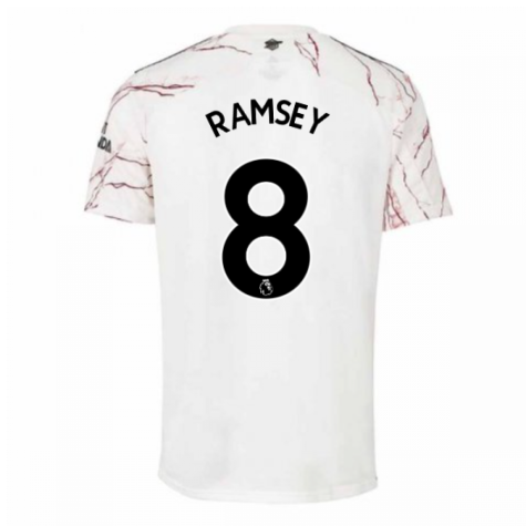 2020-2021 Arsenal Adidas Away Football Shirt (Kids) (RAMSEY 8)