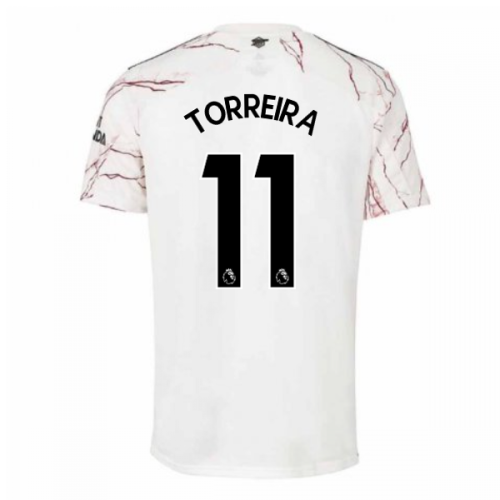 2020-2021 Arsenal Adidas Away Football Shirt (Kids) (TORREIRA 11)