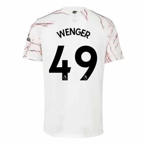 2020-2021 Arsenal Adidas Away Football Shirt (Kids) (WENGER 49)