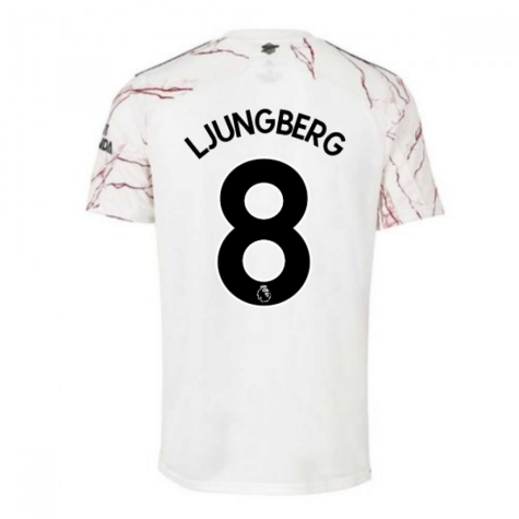 2020-2021 Arsenal Adidas Away Football Shirt (LJUNGBERG 8)