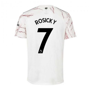 2020-2021 Arsenal Adidas Away Football Shirt (ROSICKY 7)