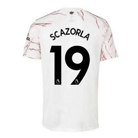 2020-2021 Arsenal Adidas Away Football Shirt (S.CAZORLA 19)