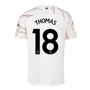 2020-2021 Arsenal Adidas Away Football Shirt (THOMAS 18)