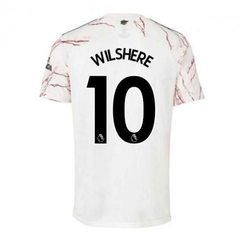 2020-2021 Arsenal Adidas Away Football Shirt (WILSHERE 10)