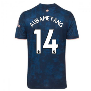 2020-2021 Arsenal Adidas Third Football Shirt (AUBAMEYANG 14)