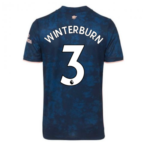 2020-2021 Arsenal Adidas Third Football Shirt (Kids) (WINTERBURN 3)