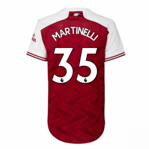 2020-2021 Arsenal Adidas Womens Home Shirt (MARTINELLI 35)