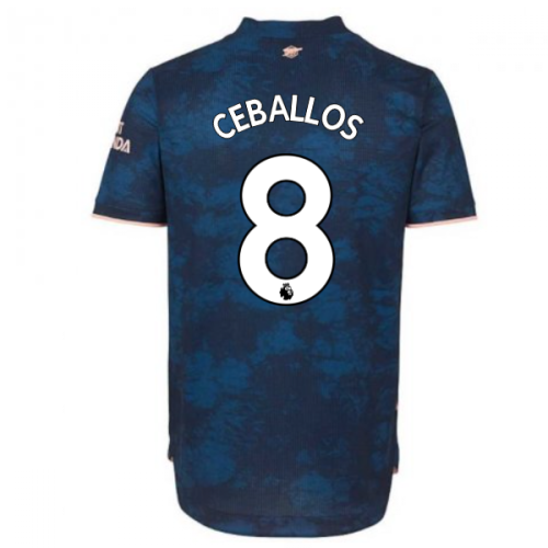 2020-2021 Arsenal Authentic Third Shirt (CEBALLOS 8)