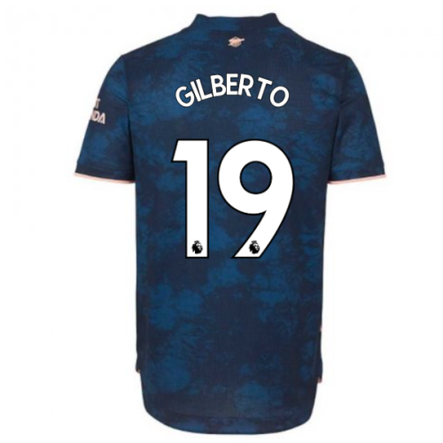 2020-2021 Arsenal Authentic Third Shirt (GILBERTO 19)