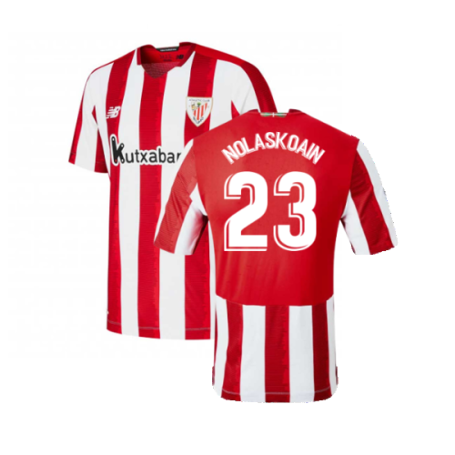 2020-2021 Athletic Bilbao Home Shirt (Nolaskoain 23)