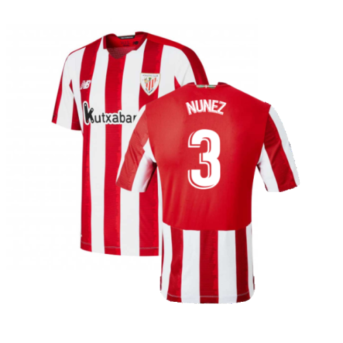 2020-2021 Athletic Bilbao Home Shirt (Nunez 3)