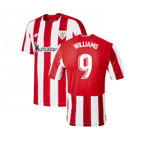 2020-2021 Athletic Bilbao Home Shirt (Williams 9)