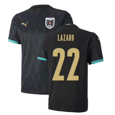 2020-2021 Austria Away Puma Football Shirt (LAZARO 22)