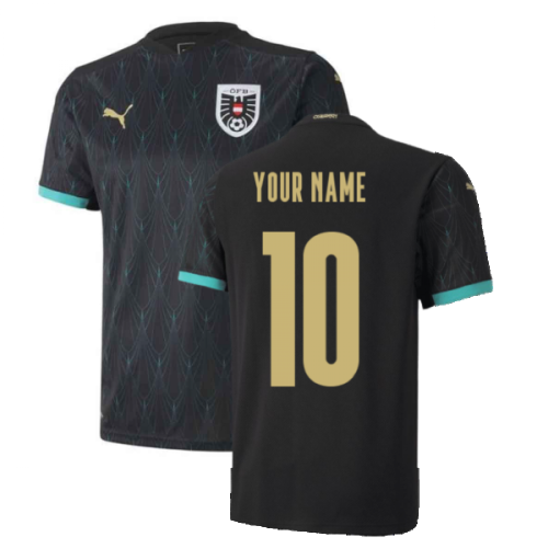 2020-2021 Austria Away Puma Football Shirt (Your Name)