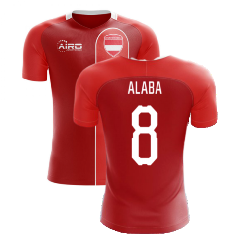 2024-2025 Austria Home Concept Football Shirt (ALABA 8)