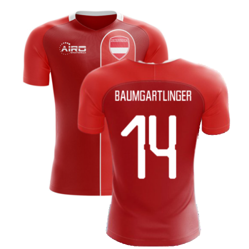 2024-2025 Austria Home Concept Football Shirt (BAUMGARTLINGER 14)