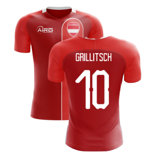 2024-2025 Austria Home Concept Football Shirt (GRILLITSCH 10)