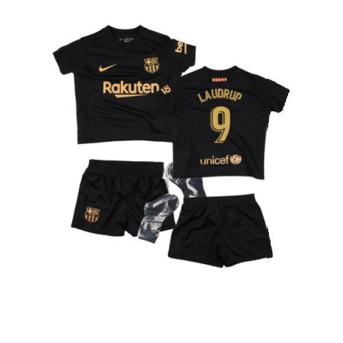 2020-2021 Barcelona Away Baby Kit (LAUDRUP 9)