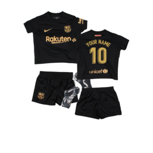 2020-2021 Barcelona Away Baby Kit (Your Name)