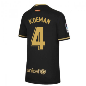 2020-2021 Barcelona Away Nike Shirt (Kids) (KOEMAN 4)