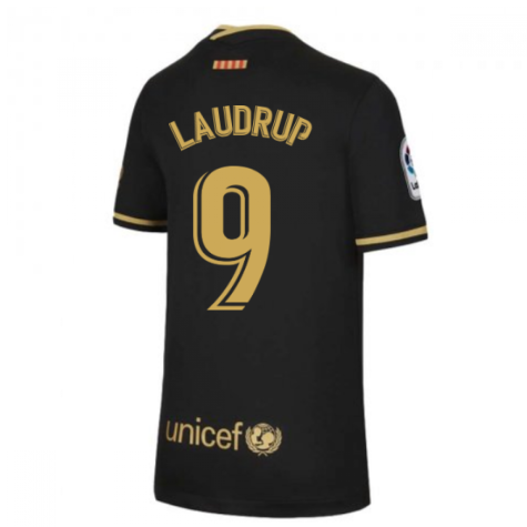 2020-2021 Barcelona Away Nike Shirt (Kids) (LAUDRUP 9)