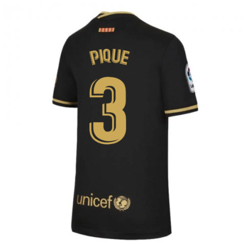 2020-2021 Barcelona Away Nike Shirt (Kids) (PIQUE 3)