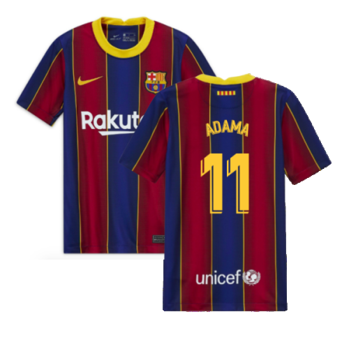 2020-2021 Barcelona Home Jersey (Kids) (ADAMA 11)