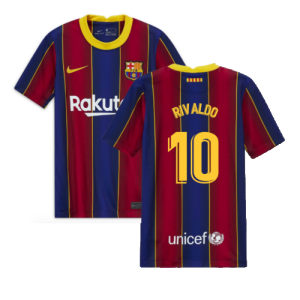 2020-2021 Barcelona Home Jersey (Kids) (RIVALDO 10) 2020-2021 Barcelona Home Jersey (Kids) (RIVALDO 10)