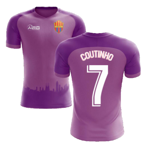 2024-2025 Barcelona Third Concept Football Shirt (Coutinho 7)