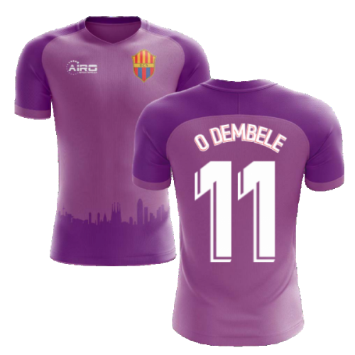 2024-2025 Barcelona Third Concept Football Shirt (O Dembele 11)