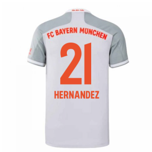 2020-2021 Bayern Munich Adidas Away Football Shirt (HERNANDEZ 21)