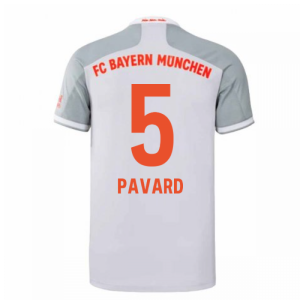 2020-2021 Bayern Munich Adidas Away Football Shirt (PAVARD 5)