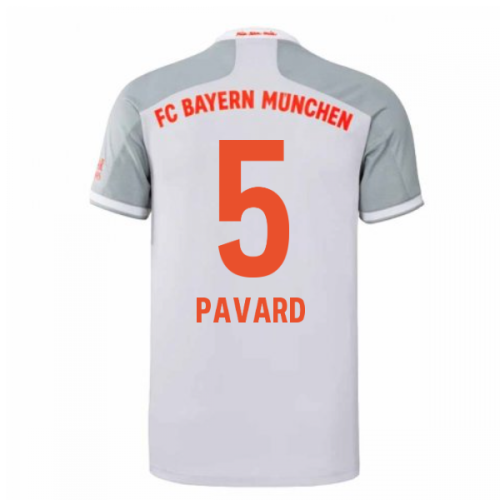 2020-2021 Bayern Munich Adidas Away Football Shirt (PAVARD 5)