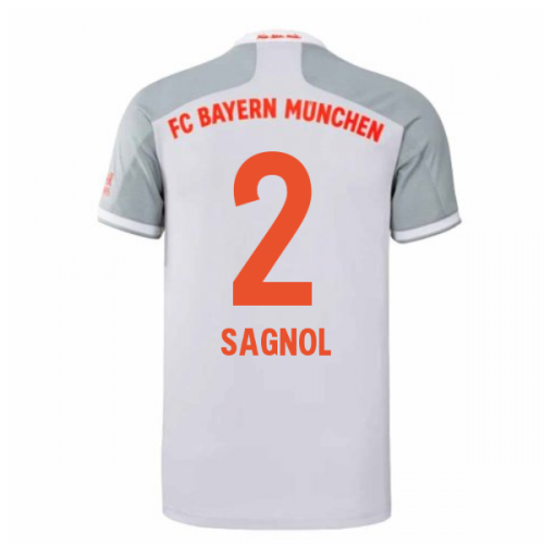 2020-2021 Bayern Munich Adidas Away Football Shirt (SAGNOL 2)