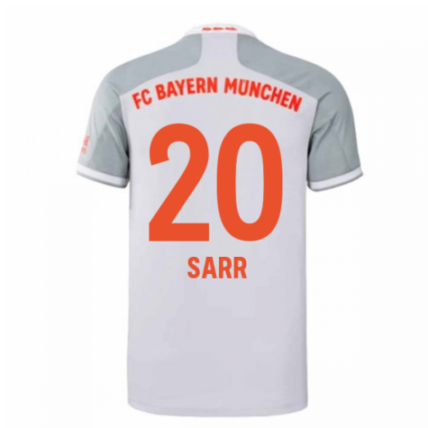 2020-2021 Bayern Munich Adidas Away Football Shirt (SARR 20)