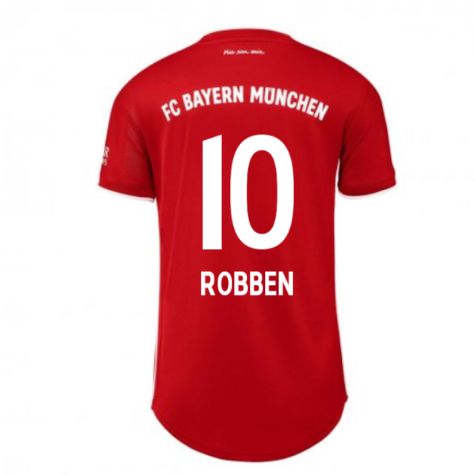 2020-2021 Bayern Munich Adidas Home Womens Shirt (ROBBEN 10)