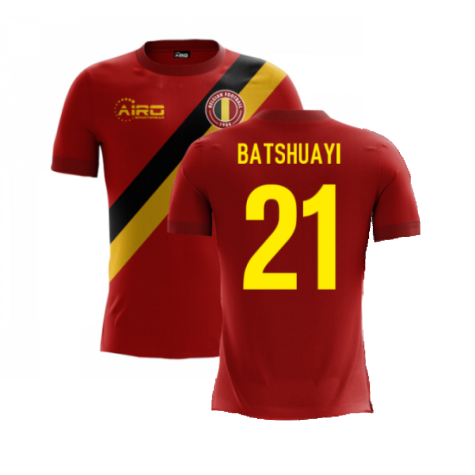 2024-2025 Belgium Airo Concept Home Shirt (Batshuayi 21) - Kids