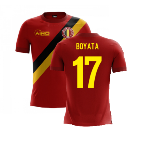 2024-2025 Belgium Airo Concept Home Shirt (Boyata 17)