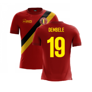 2024-2025 Belgium Airo Concept Home Shirt (Dembele 19)