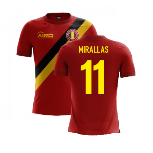 2024-2025 Belgium Airo Concept Home Shirt (Mirallas 11)