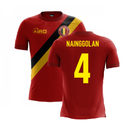 2024-2025 Belgium Airo Concept Home Shirt (Nainggolan 4)