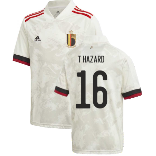 2020-2021 Belgium Away Shirt (Kids) (T HAZARD 16)