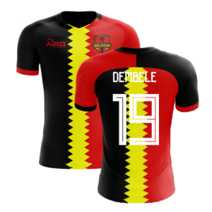 2024-2025 Belgium Flag Concept Football Shirt (Dembele 19)