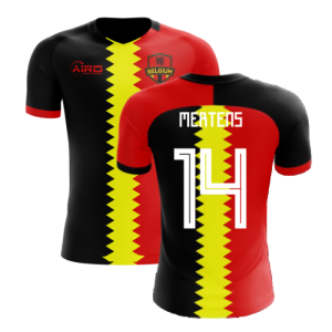 2024-2025 Belgium Flag Concept Football Shirt (Mertens 14) - Kids