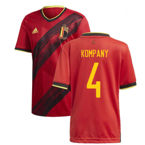 2020-2021 Belgium Home Adidas Football Shirt (KOMPANY 4)